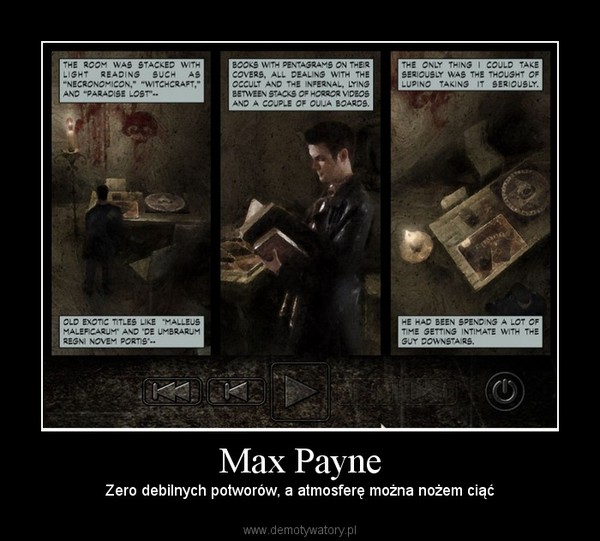 Max Payne – Zero debilnych potworów, a atmosferę można nożem ciąć 