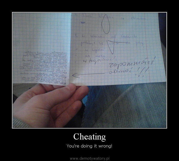 Cheating