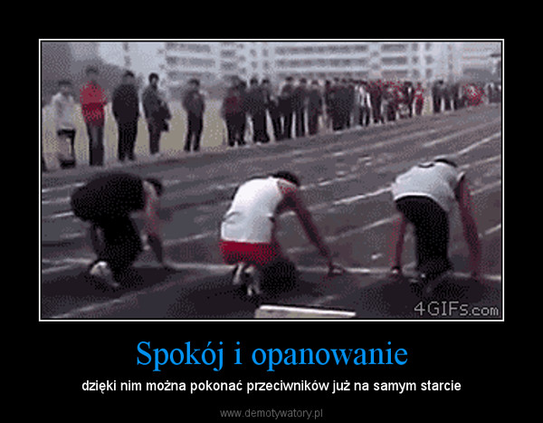 Spokój i opanowanie – dzięki nim można pokonać przeciwników już na samym starcie 