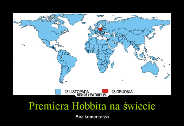 Premiera Hobbita na świecie