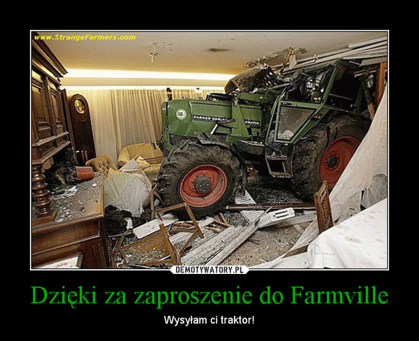 Dzięki za zaproszenie do Farmville