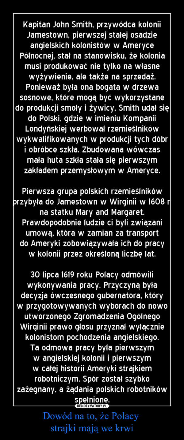 Dowód na to, że Polacy strajki mają we krwi –  