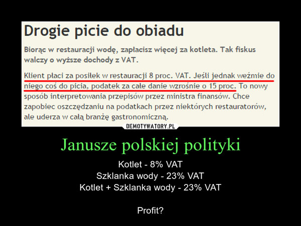 Janusze polskiej polityki