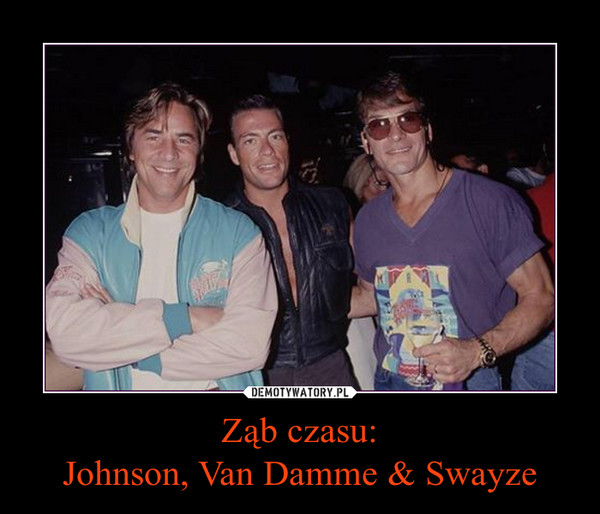 Ząb czasu:
Johnson, Van Damme & Swayze