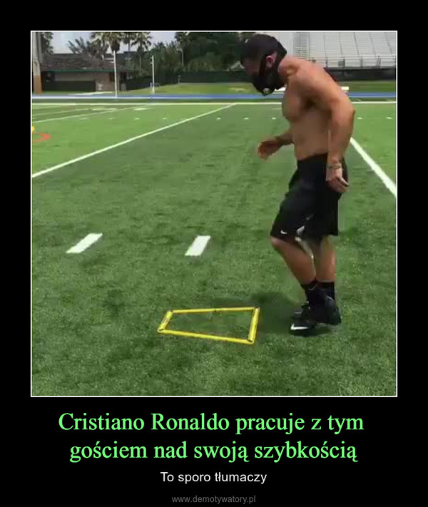 Cristiano Ronaldo pracuje z tym gościem nad swoją szybkością – To sporo tłumaczy 