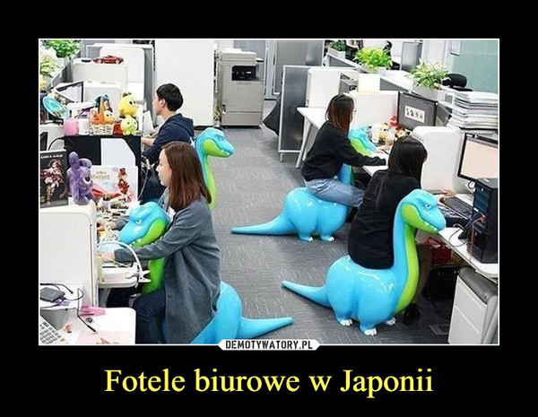 Fotele biurowe w Japonii –  