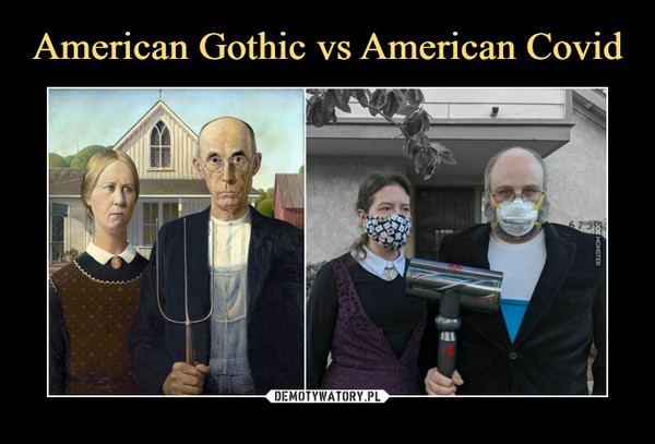American Gothic vs American Covid