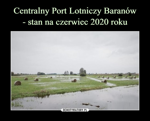 Centralny Port Lotniczy Baranów
- stan na czerwiec 2020 roku