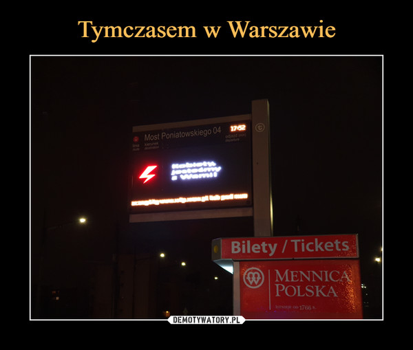 Tymczasem w Warszawie