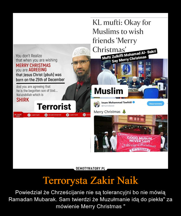 Terrorysta Zakir Naik