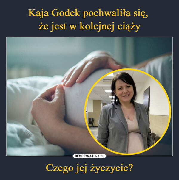 Kaja Godek pochwaliła się, 
że jest w kolejnej ciąży Czego jej życzycie?