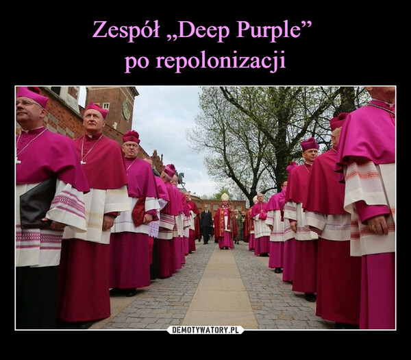 Zespół „Deep Purple” 
po repolonizacji