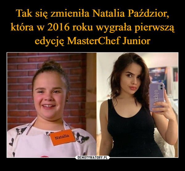 Tak się zmieniła Natalia Paździor, która w 2016 roku wygrała pierwszą edycję MasterChef Junior