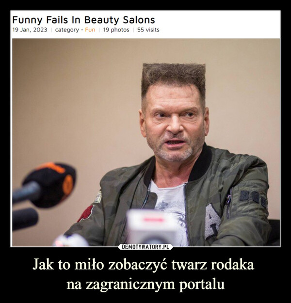 Jak to miło zobaczyć twarz rodaka na zagranicznym portalu –  Funny Fails In Beauty Salons19 Jan, 2023    category-Fun    19 photos    55 visits