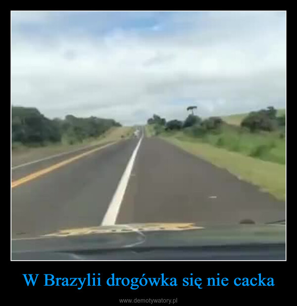 W Brazylii drogówka się nie cacka –  