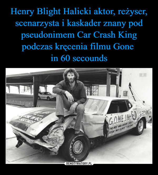  –  COME IN 60SRCONDSGONE IN-SECONDSTHE MOST HAIR ARSING CARESCENE EVER FUNERT CAR CRAFT